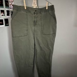 plus size utility pants